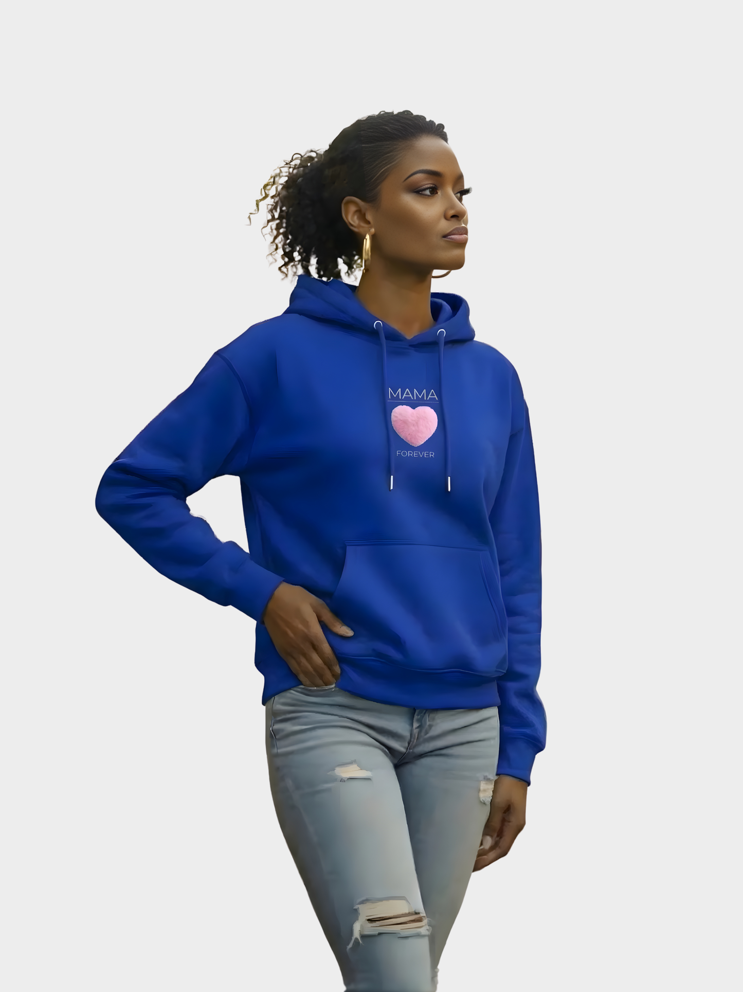 Vyfinity Premium Mama Forever Hoodie – 350 GSM Bio Baumwolle