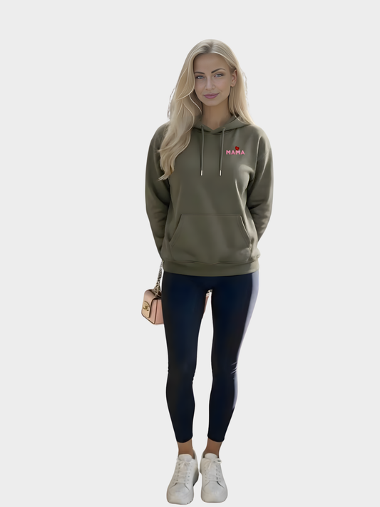 Vyfinity Premium Hoodie „Mama Forever“ – 350 GSM Bio Baumwolle Unisex