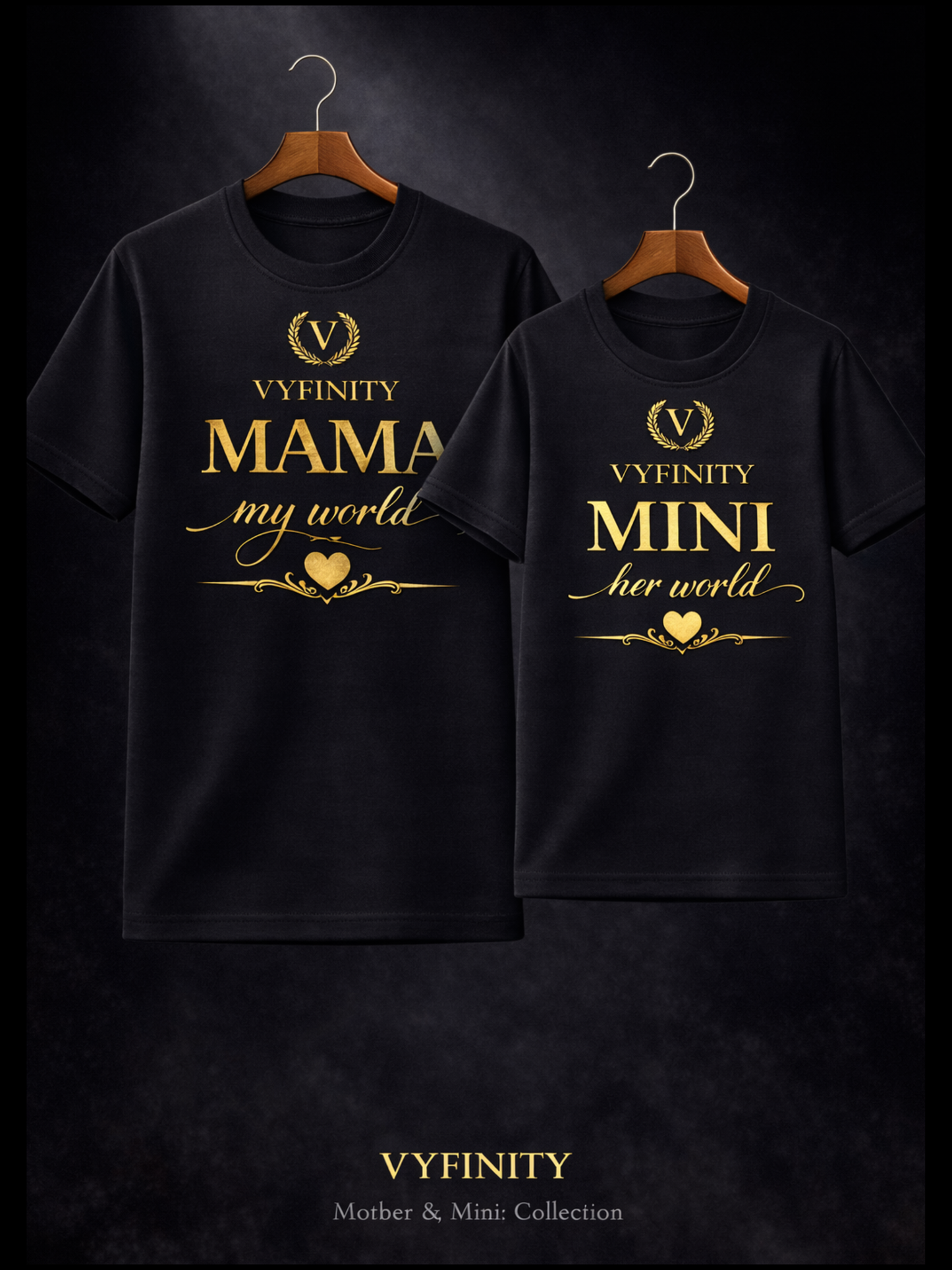 Vyfinity Mama & Mini Bundle – Luxury Gold Edition | Premium Bio Baumwolle