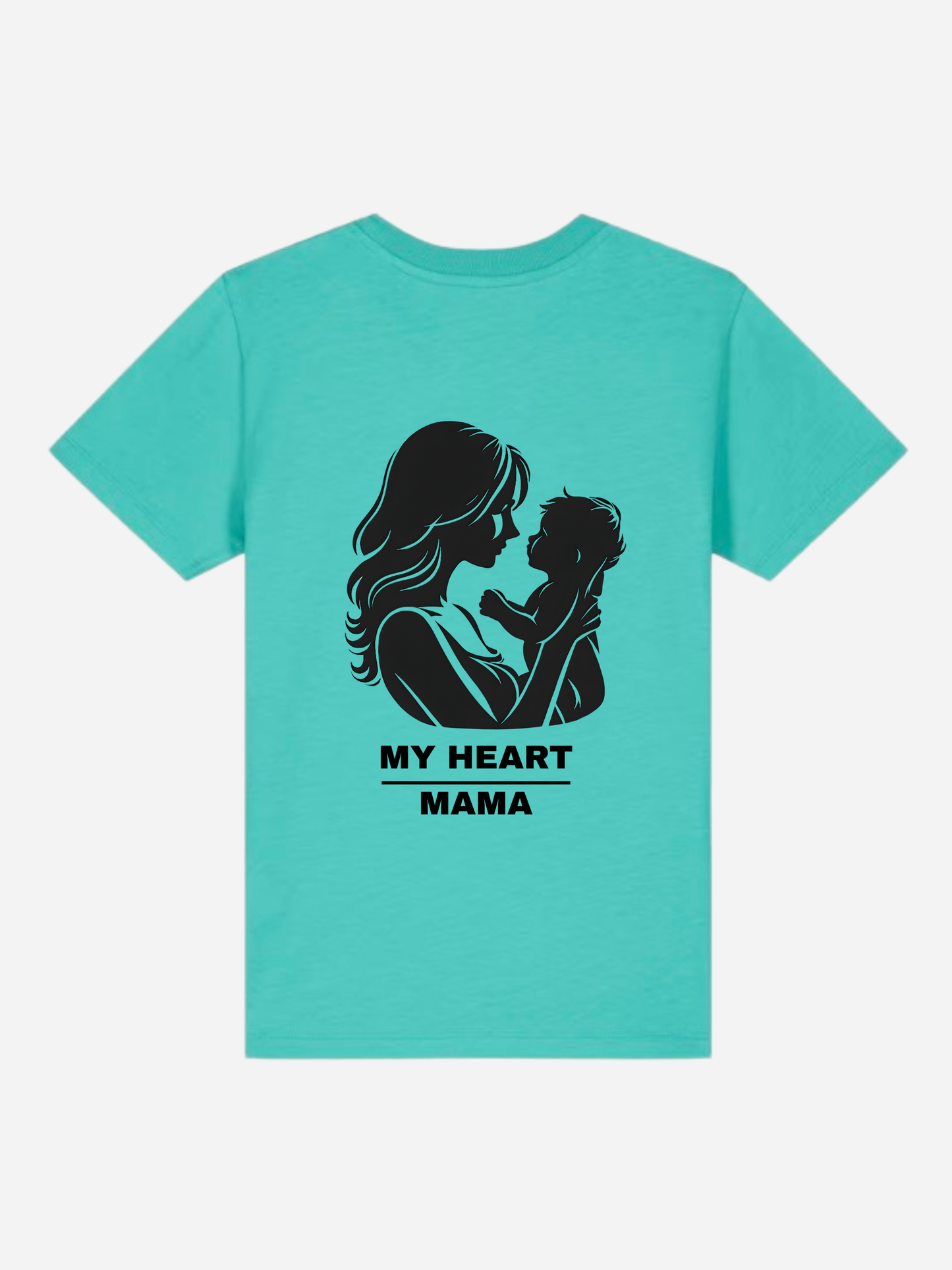 Vyfinity Mama I Love You Kids Premium T-Shirt – Bio Baumwolle 155 GSM