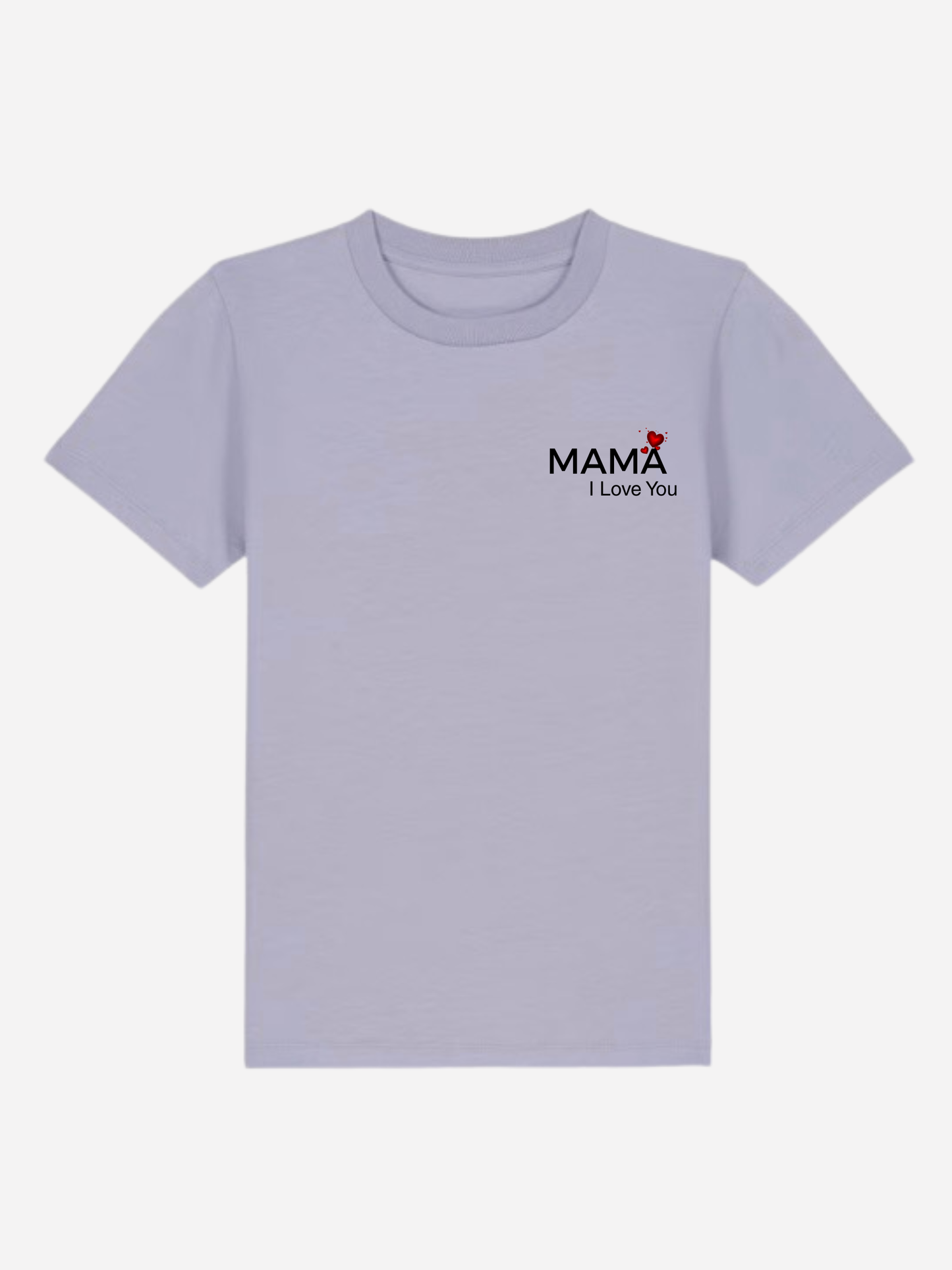 Vyfinity Mama I Love You Kids Premium T-Shirt – Bio Baumwolle 155 GSM