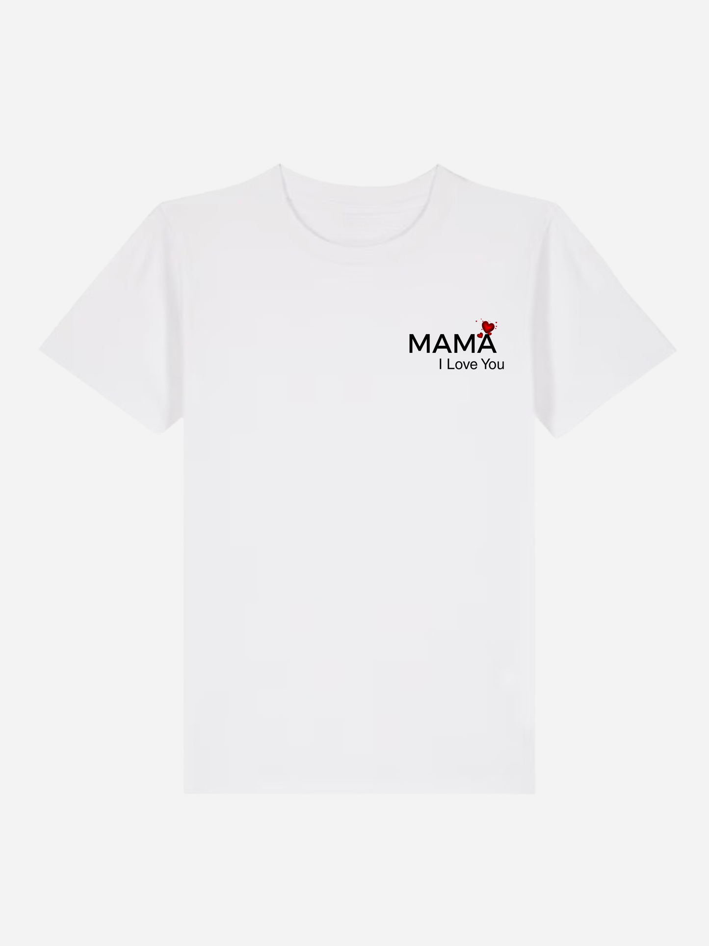 Vyfinity Mama I Love You Kids Premium T-Shirt – Bio Baumwolle 155 GSM