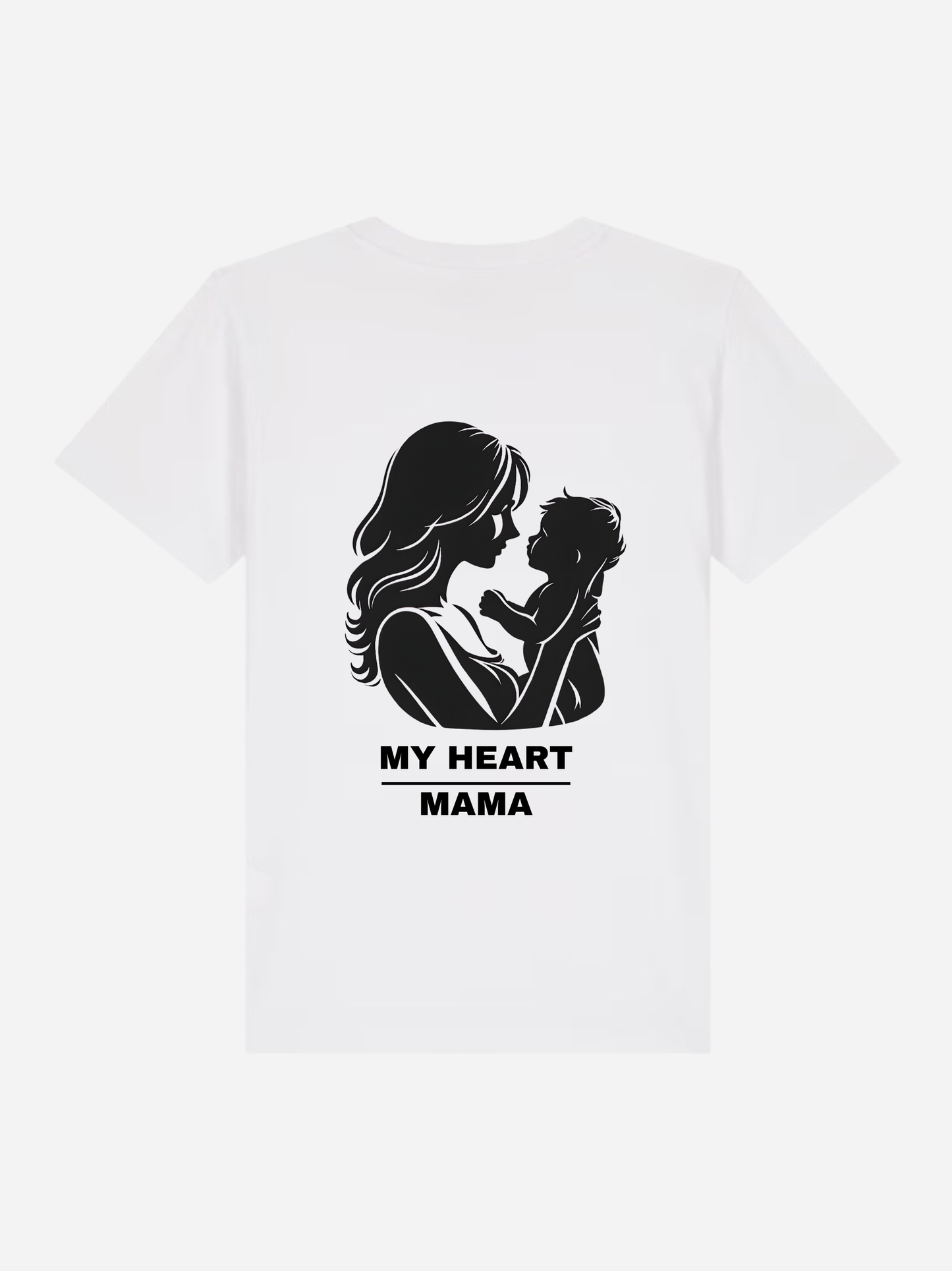 Vyfinity Mama I Love You Kids Premium T-Shirt – Bio Baumwolle 155 GSM