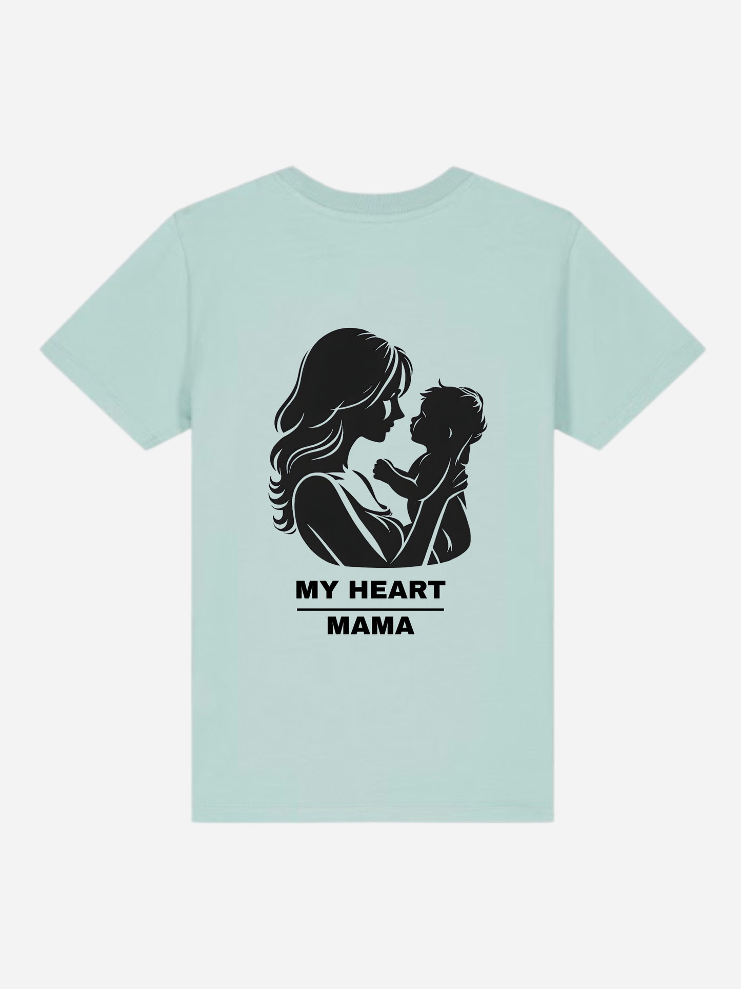 Vyfinity Mama I Love You Kids Premium T-Shirt – Bio Baumwolle 155 GSM
