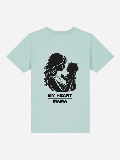 Vyfinity Mama I Love You Kids Premium T-Shirt – Bio Baumwolle 155 GSM