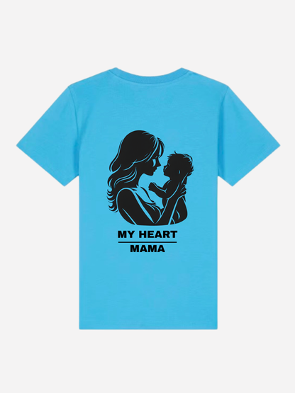 Vyfinity Mama I Love You Kids Premium T-Shirt – Bio Baumwolle 155 GSM