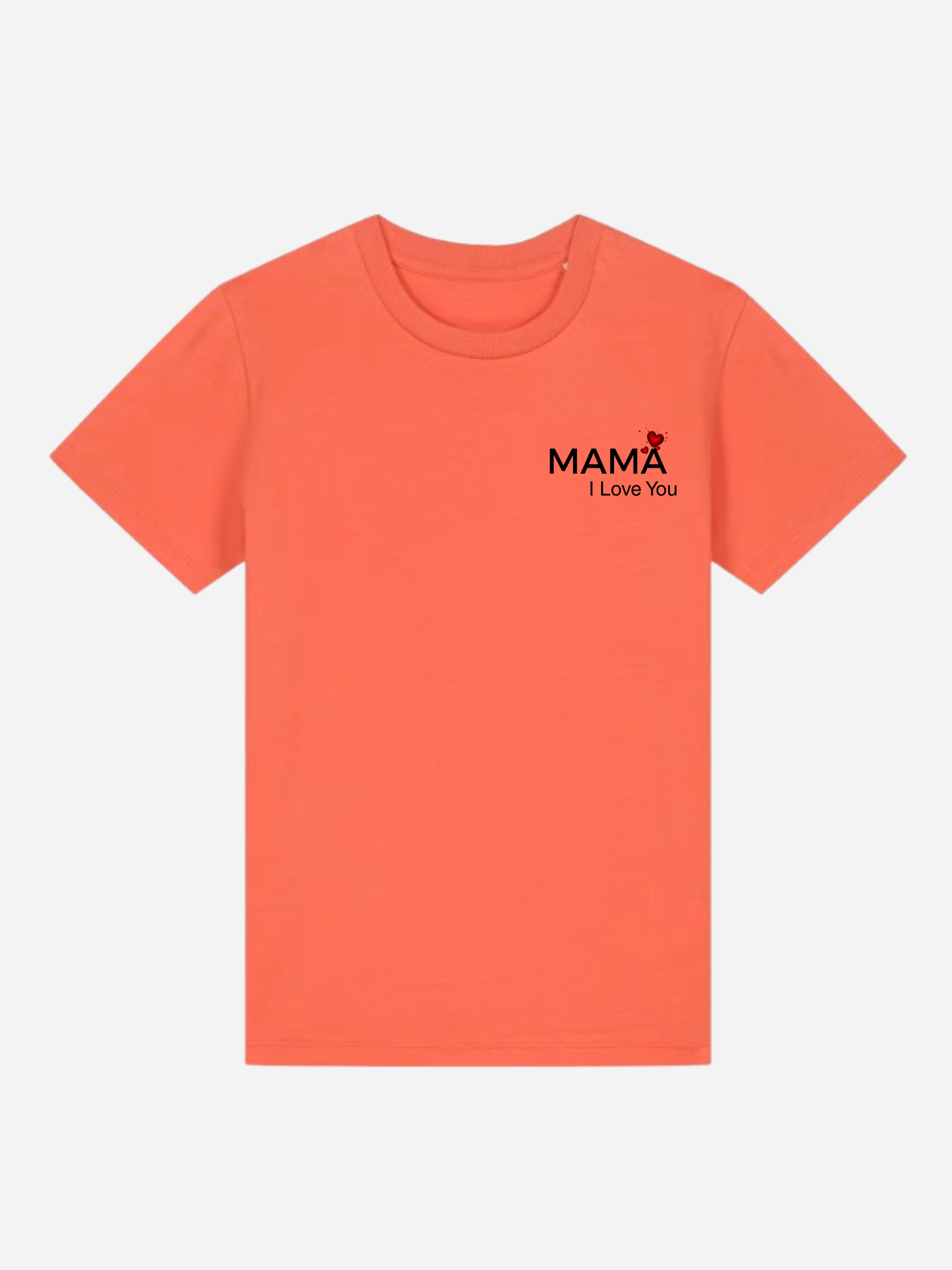 Vyfinity Mama I Love You Kids Premium T-Shirt – Bio Baumwolle 155 GSM