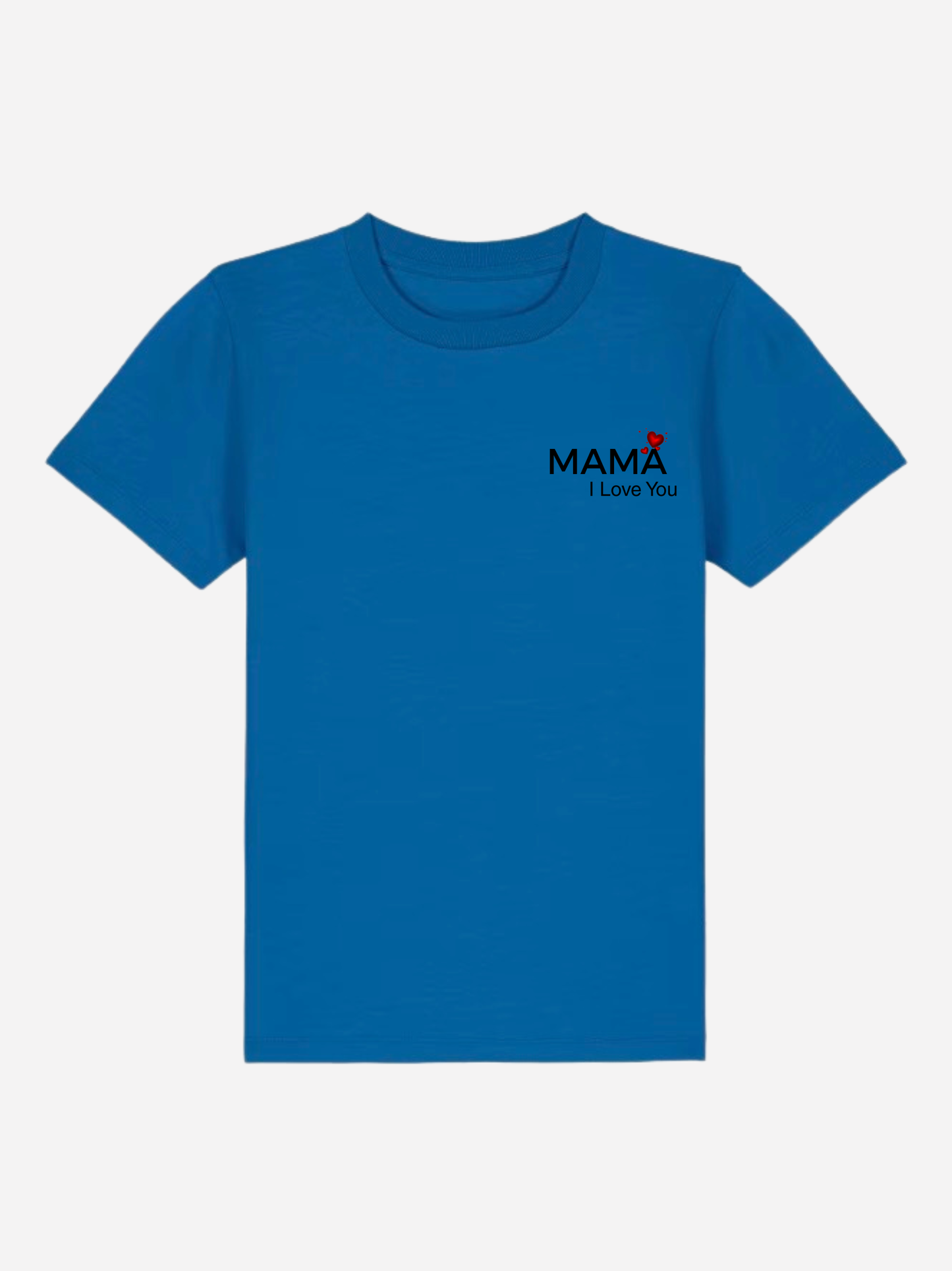 Vyfinity Mama I Love You Kids Premium T-Shirt – Bio Baumwolle 155 GSM