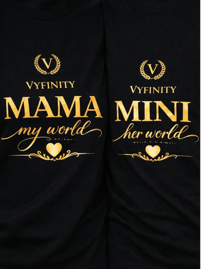 Vyfinity Mama & Mini Bundle – Luxury Gold Edition | Premium Bio Baumwolle