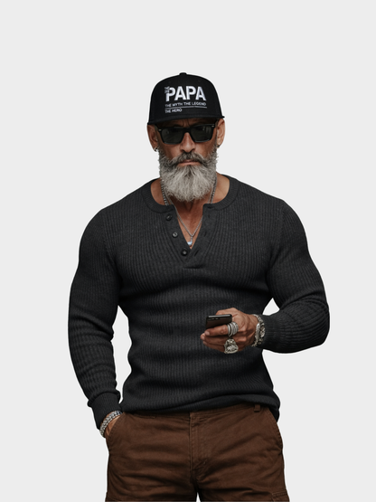 Papa Snapback Cap – The Myth. The Legend. The Hero