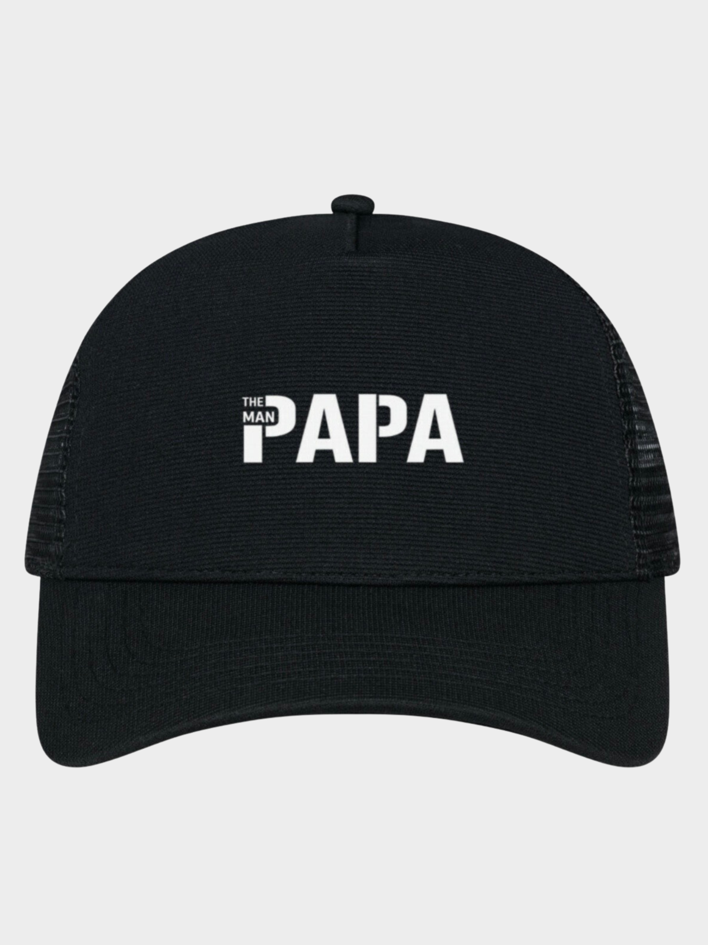 VYFINITY „THE MAN PAPA“ Trucker Cap – Premium Snapback mit Mesh