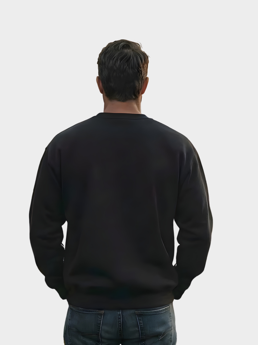 VYFINITY „THE MAN PAPA“ Classic Sweatshirt – Herren Premium Crewneck