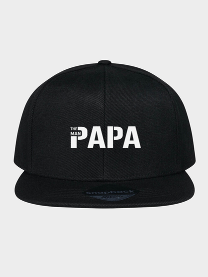 Papa Snapback Cap – The Man The Myth The Legend