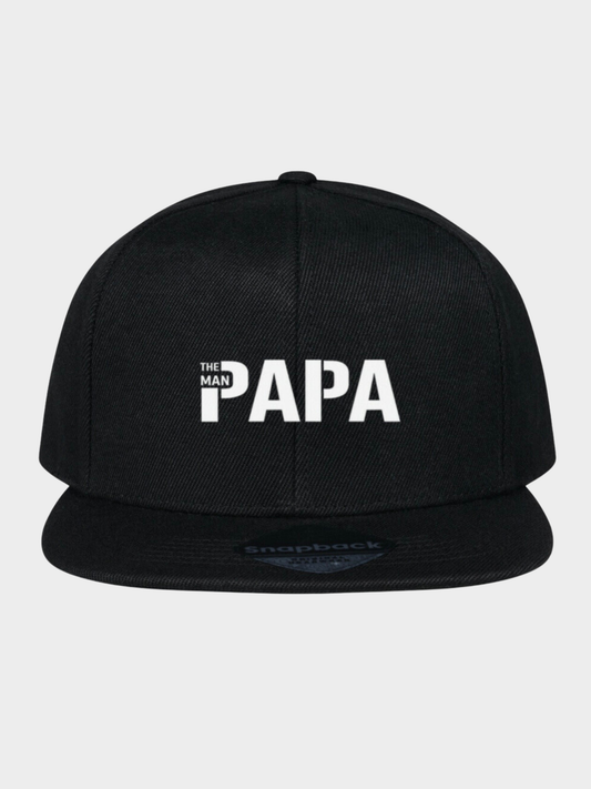 Papa Snapback Cap – The Man The Myth The Legend