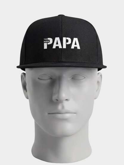 Papa Snapback Cap – The Man The Myth The Legend