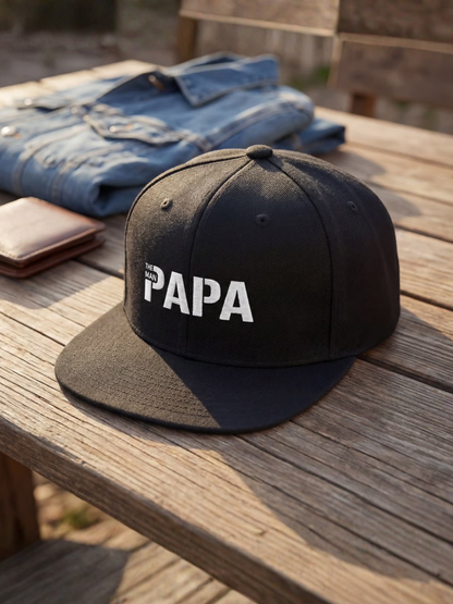 Papa Snapback Cap – The Man The Myth The Legend