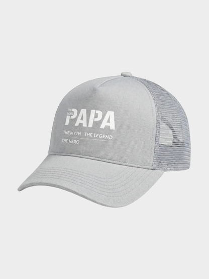 Papa Trucker Cap – The Man The Myth The Legend