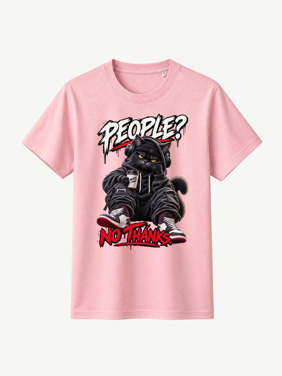 PEOPLE? NO THANKS. T-Shirt – Graphic Streetwear | VYFINITY