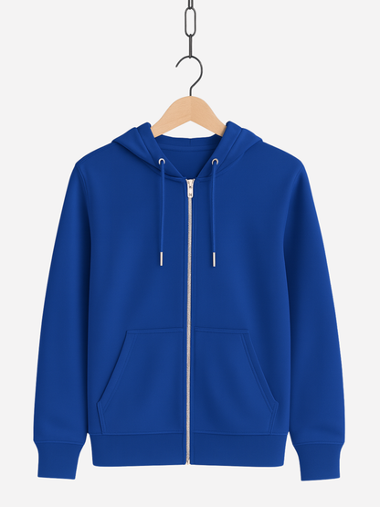 Pump Up Fear Zipper – Oversized Bio Hoodie mit Halloween Print