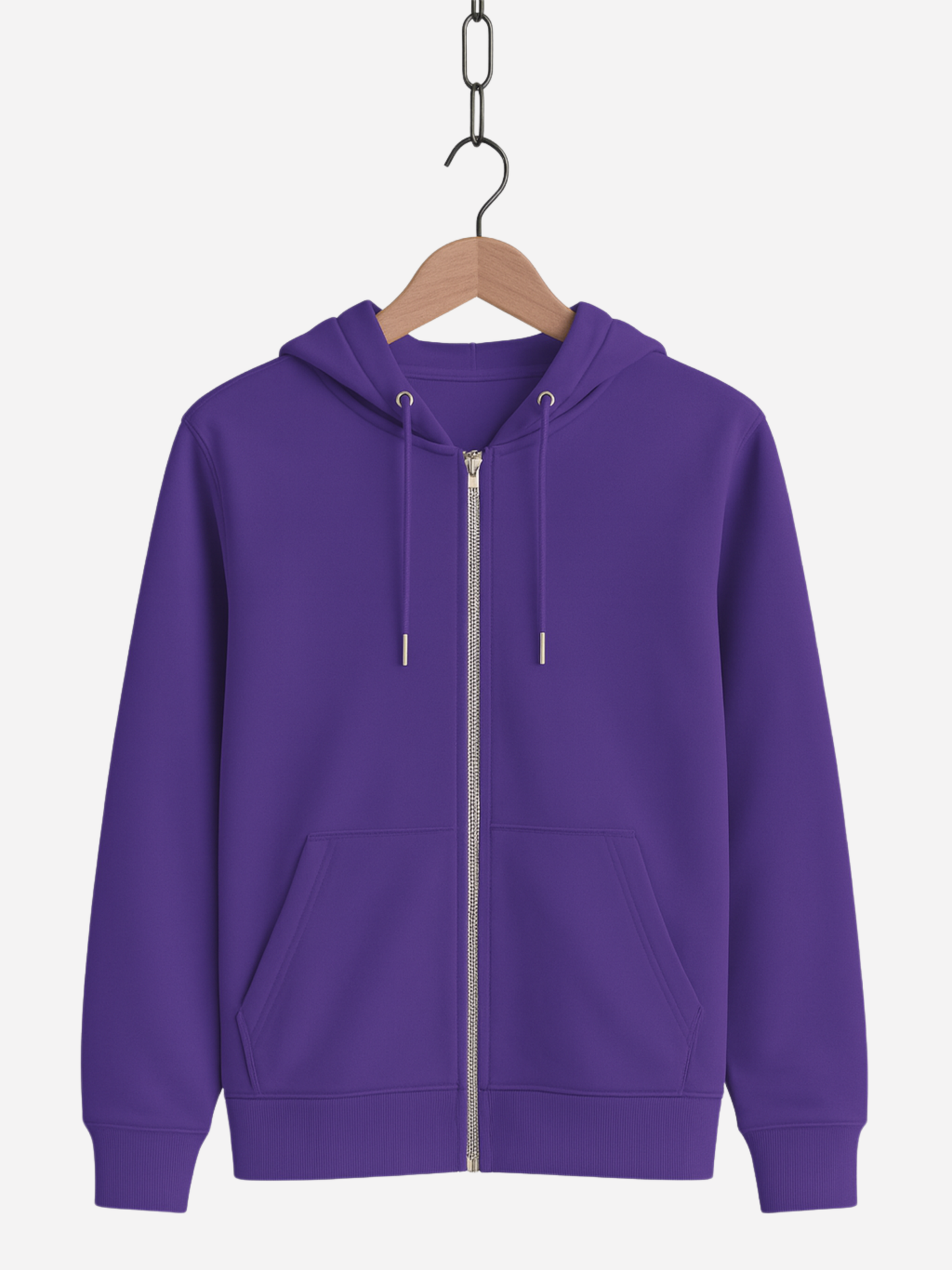 Pump Up Fear Zipper – Oversized Bio Hoodie mit Halloween Print