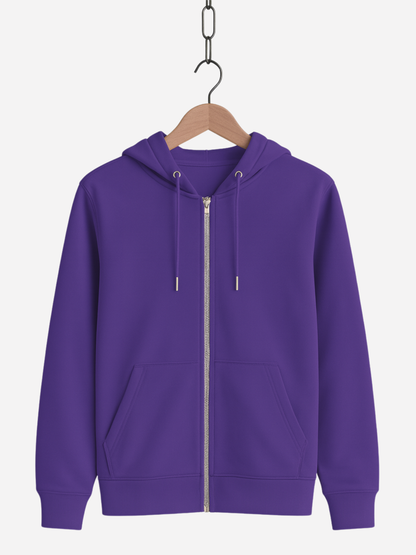 Pump Up Fear Zipper – Oversized Bio Hoodie mit Halloween Print