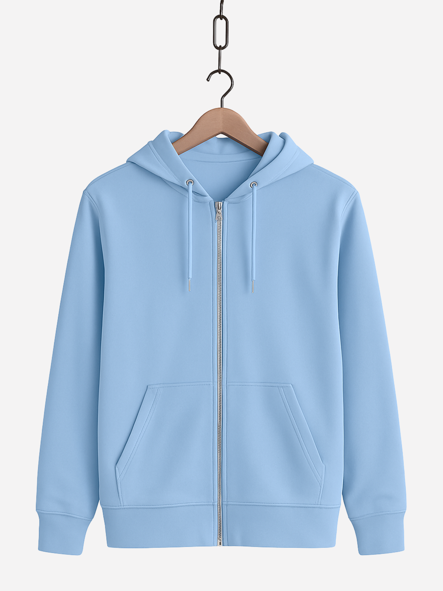 Pump Up Fear Zipper – Oversized Bio Hoodie mit Halloween Print