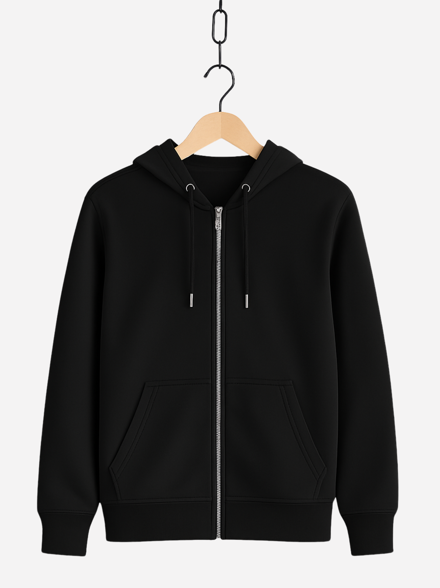 Pump Up Fear Zipper – Oversized Bio Hoodie mit Halloween Print