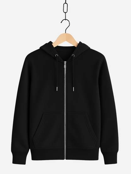 Pump Up Fear Zipper – Oversized Bio Hoodie mit Halloween Print