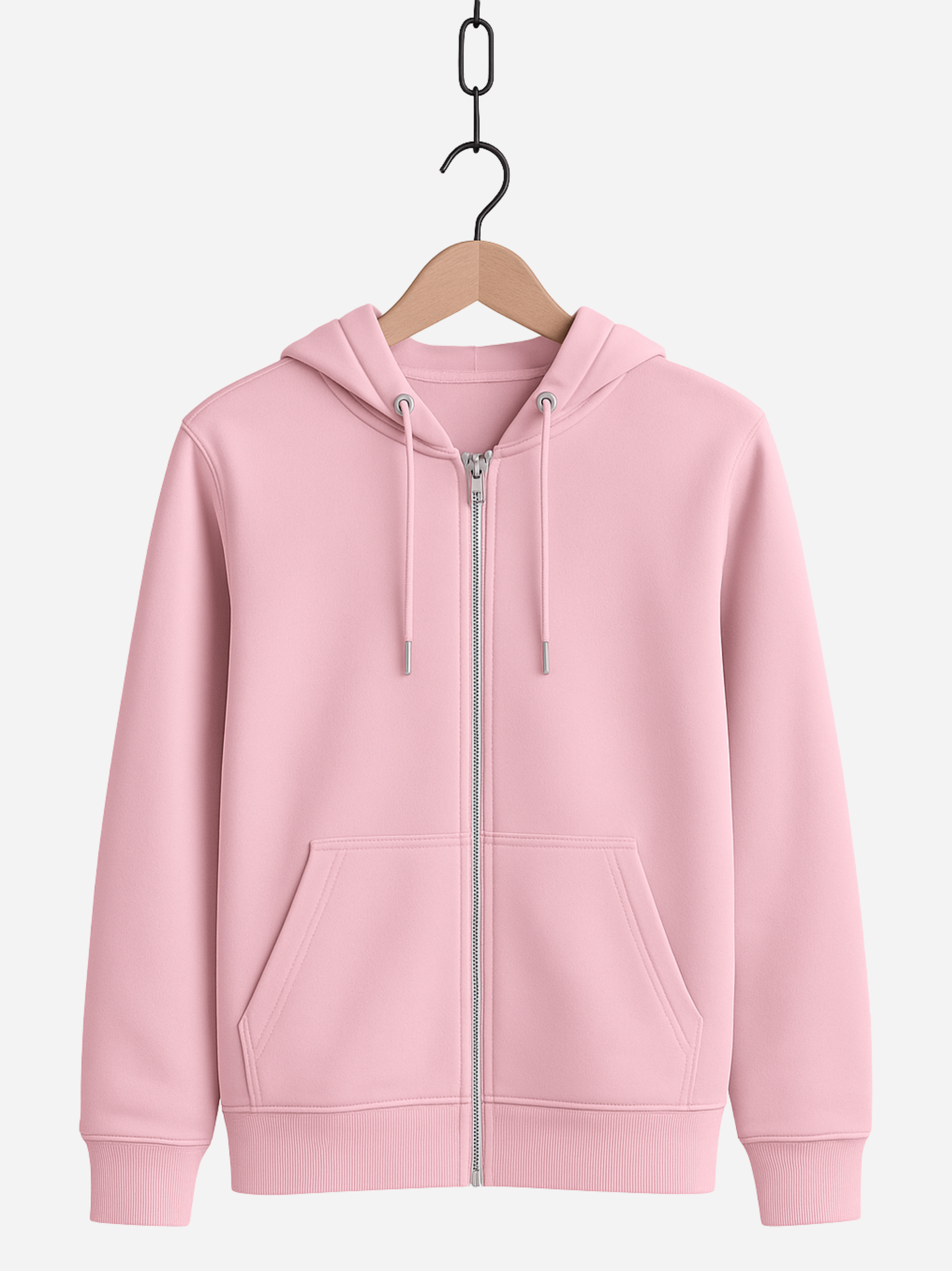 Pump Up Fear Zipper – Oversized Bio Hoodie mit Halloween Print