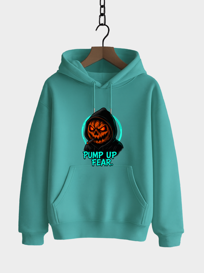 Pump Up Fear Hoodie – Bio Unisex Halloween Hoodie 350 GSM