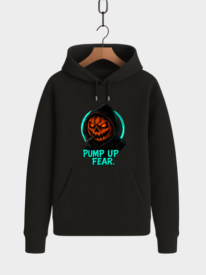 Pump Up Fear Hoodie – Bio Unisex Halloween Hoodie 350 GSM