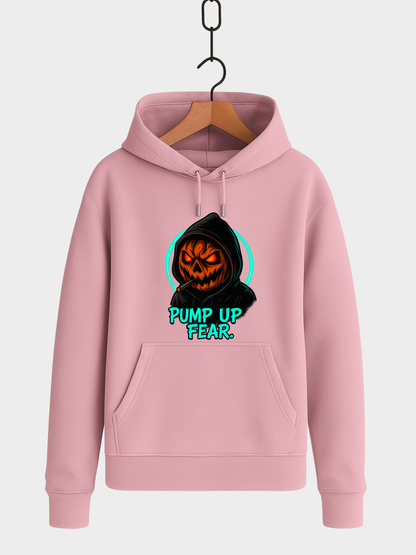 Pump Up Fear Hoodie – Bio Unisex Halloween Hoodie 350 GSM