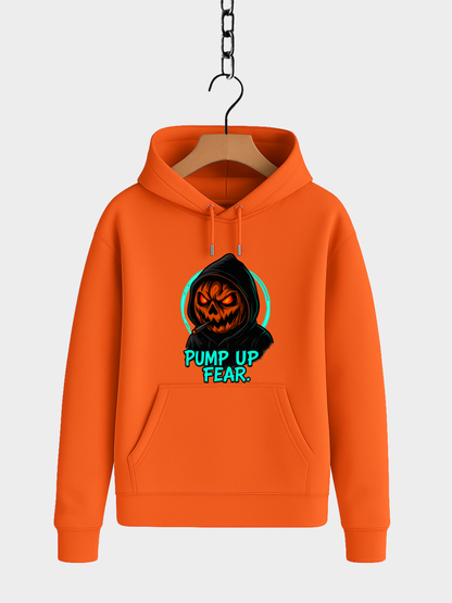 Pump Up Fear Hoodie – Bio Unisex Halloween Hoodie 350 GSM