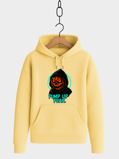 Pump Up Fear Hoodie – Bio Unisex Halloween Hoodie 350 GSM