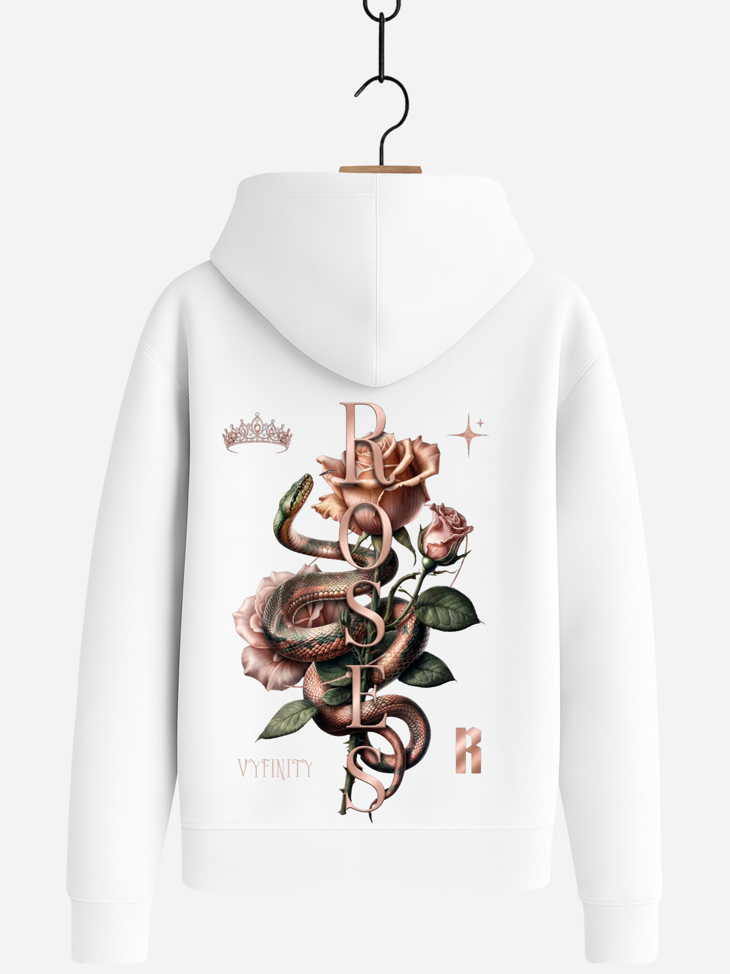 VYFINITY Roses Hoodie – Strength in Bloom