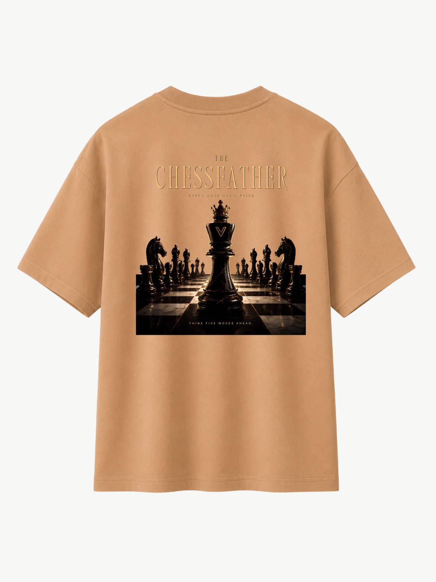 THE CHESSFATHER – Premium Heavy Chess T-Shirt | VYFINITY