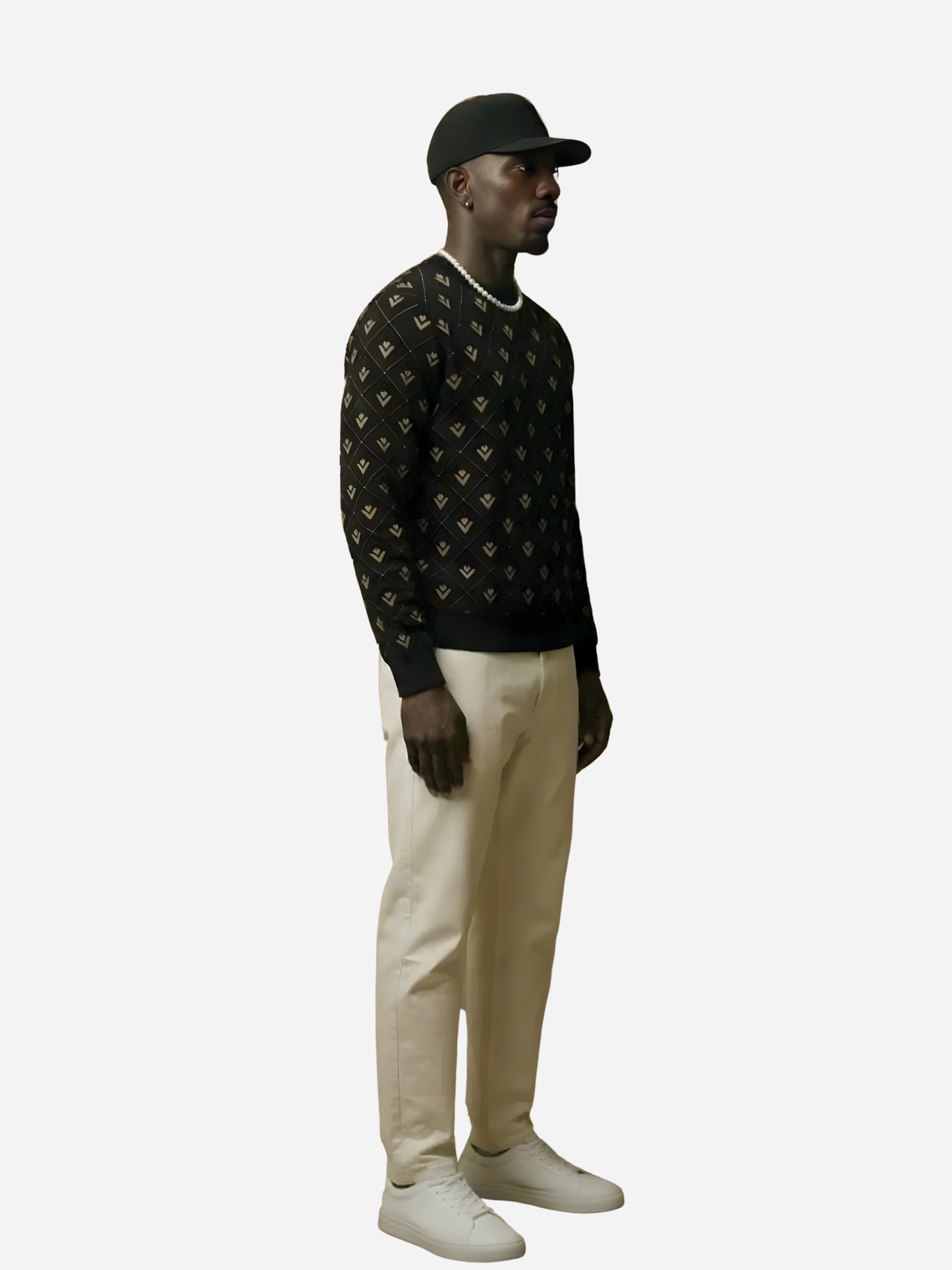 Vyfinity Luxury Monogram Allover Sweatshirt – Premium Streetwear