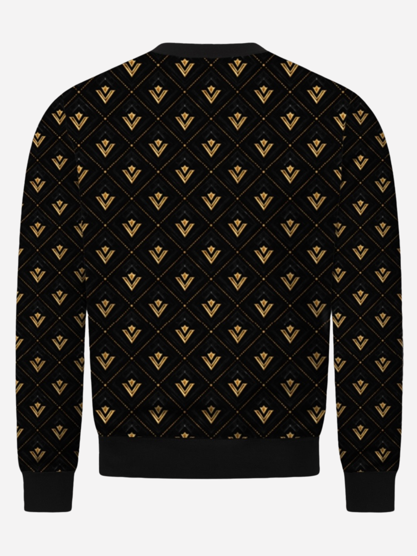 Vyfinity Luxury Monogram Allover Sweatshirt – Premium Streetwear