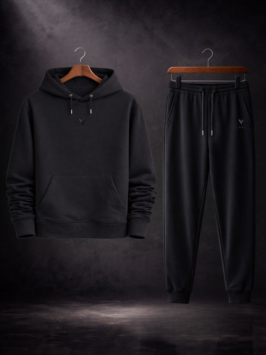 VYFINITY Black Edition – Signature Set (Hoodie + Jogger)