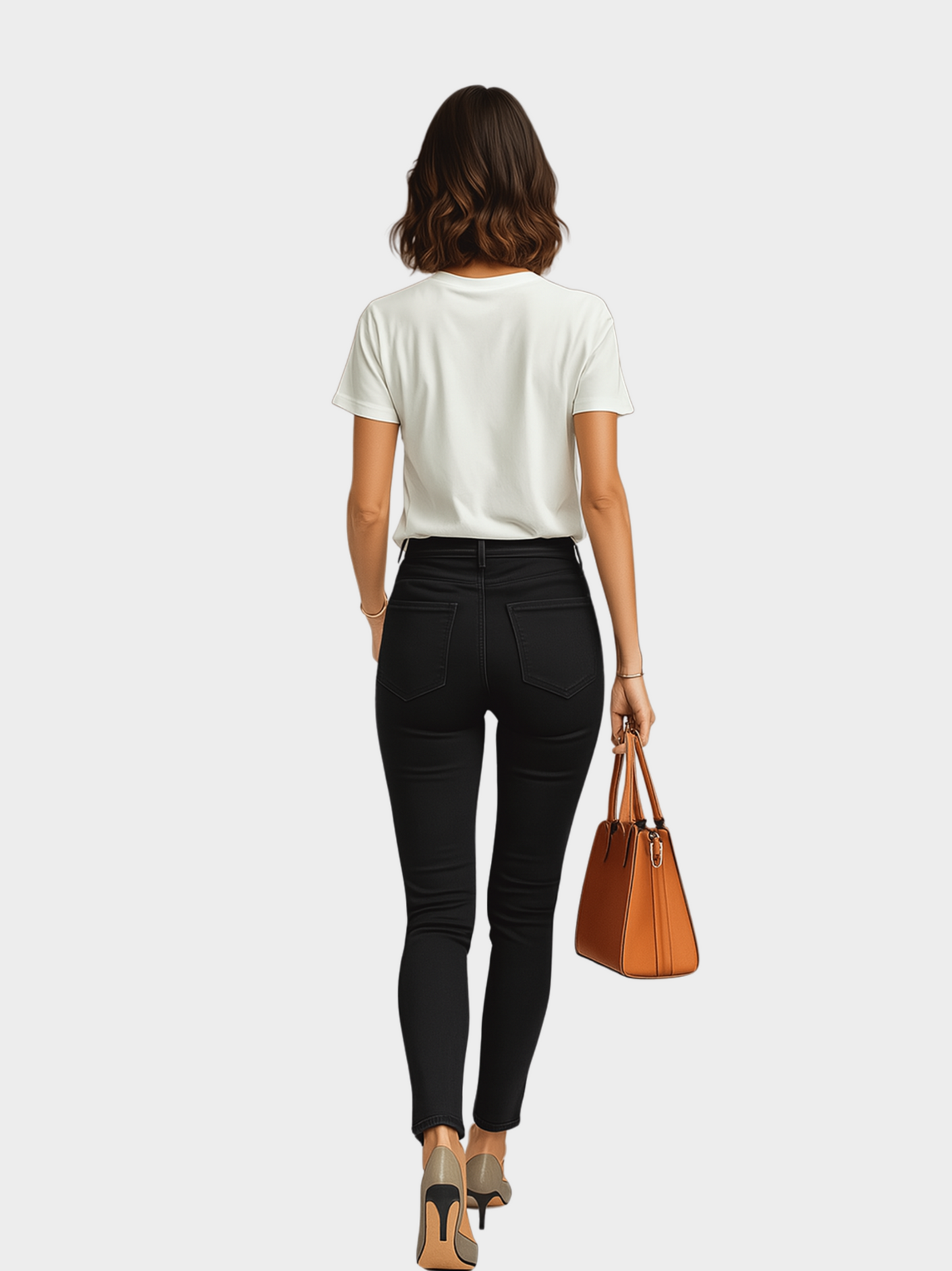 Vyfinity Organic Shirt – Damen Bio-T-Shirt mit schwarzem Logo