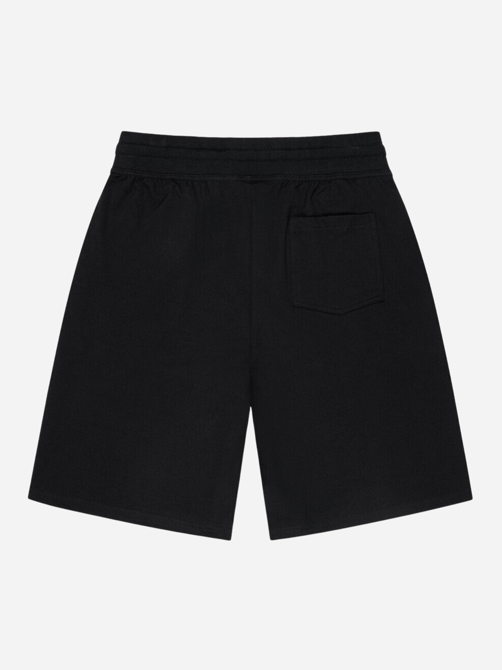 Vyfinity Omerta Shorts Rückseite – schwarze Herren Streetwear Shorts mit Gesäßtasche
